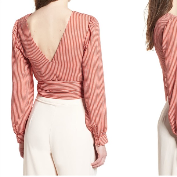 J.O.A. x Chrisslle Lim tie-waist top - Picture 3 of 7